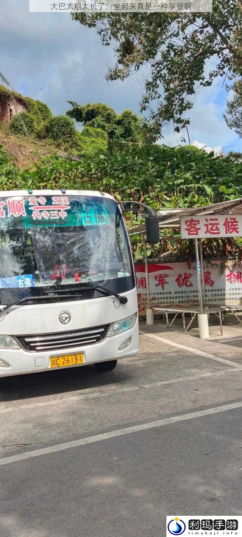 大巴太粗太长了,坐起来真是一种享受啊
