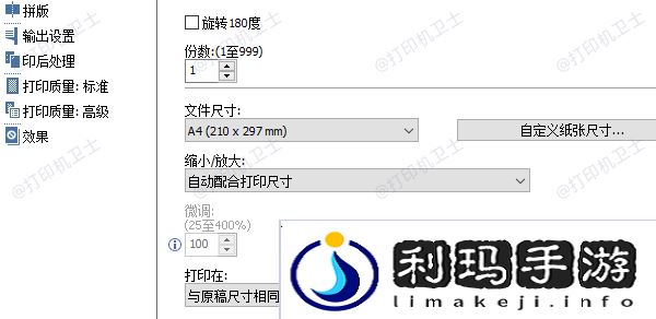Windows工具调整PDF打印大小