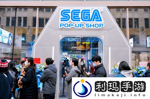 世嘉SEGA中国首家快闪店登陆上海百联ZX