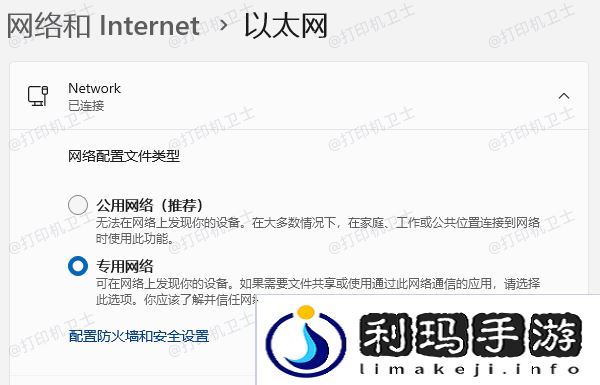 检查网络设置