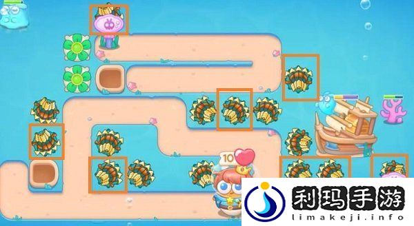 保卫萝卜4嗨钓度假岛第3关怎么过