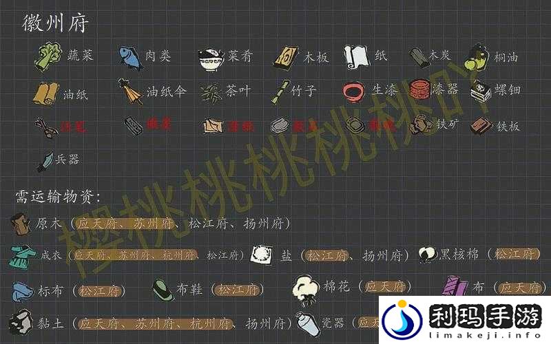 江南百景图码头用途及升级详解