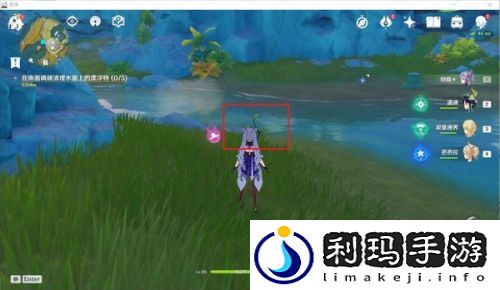 福至五彩拍照地点在哪(原神全红色五彩拍照坐标位置图文分享)