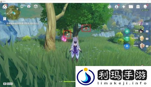 福至五彩拍照地点在哪(原神全红色五彩拍照坐标位置图文分享)