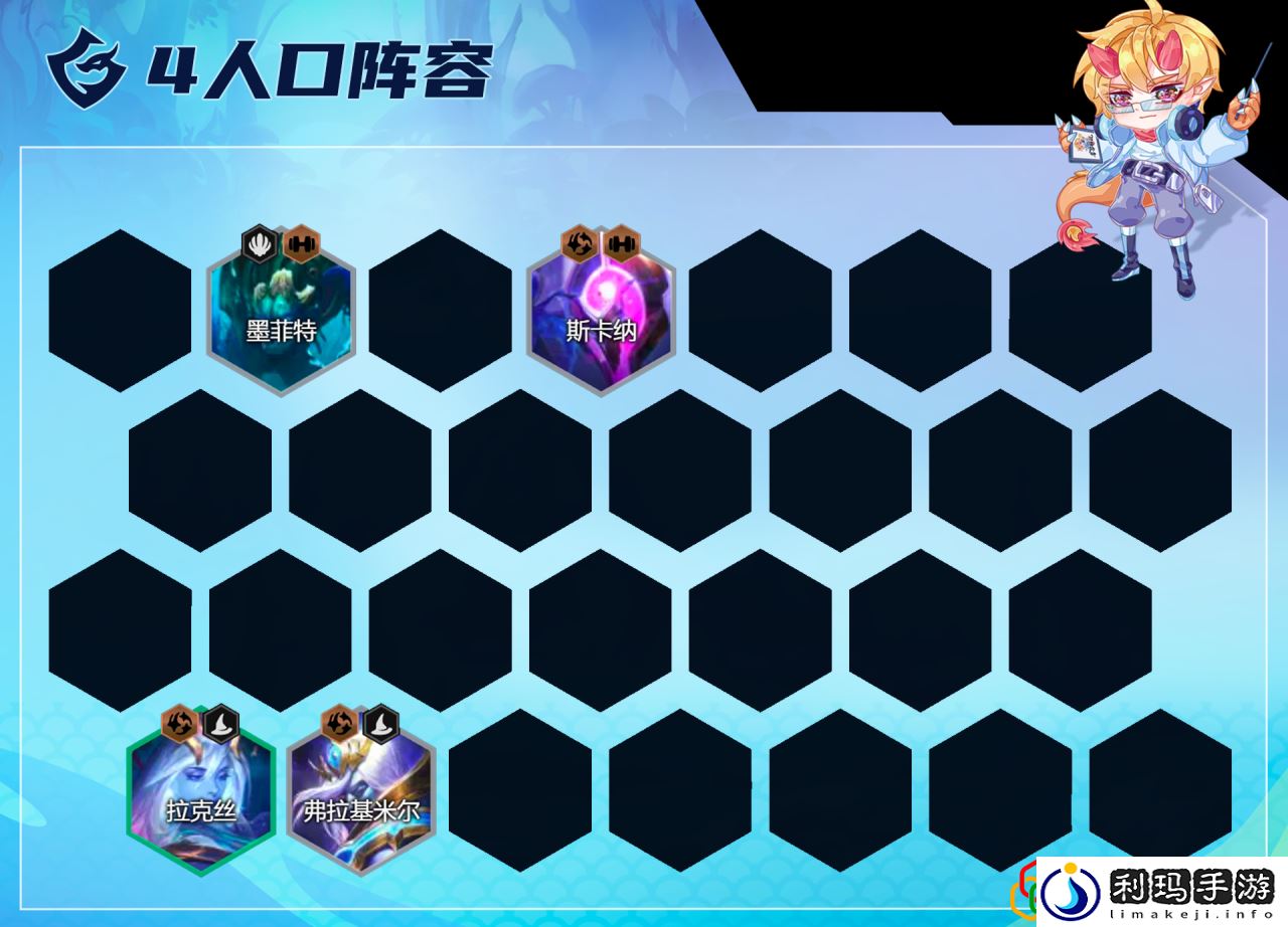 云顶之弈新手无脑阵容