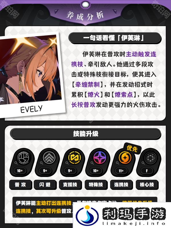 绝区零1.5伊芙琳怎么培养