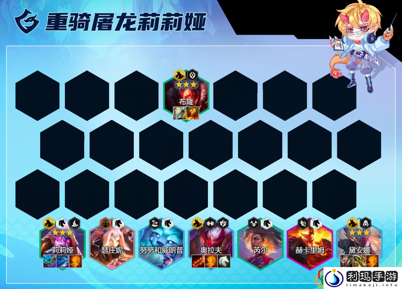 云顶之弈新手无脑阵容