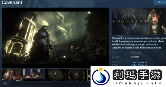 黑暗奇幻射击圣约Steam页面上线