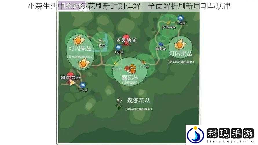 小森生活中的忍冬花刷新时刻详解