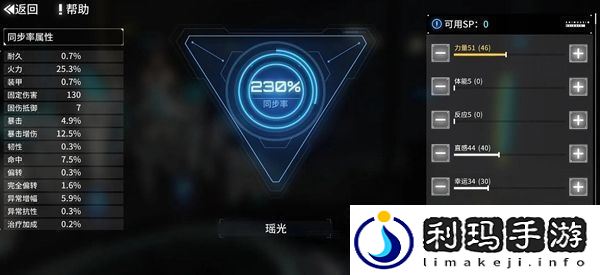艾塔纪元同步率加点攻略