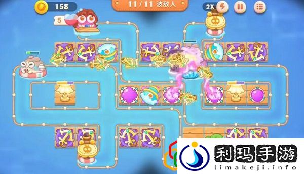 保卫萝卜4阿波尼克号章节第49关怎么过关 阿波尼克号章节第49关过关攻略