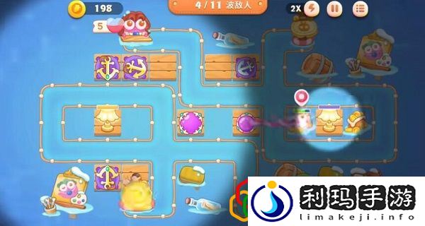 保卫萝卜4阿波尼克号章节第49关怎么过关 阿波尼克号章节第49关过关攻略