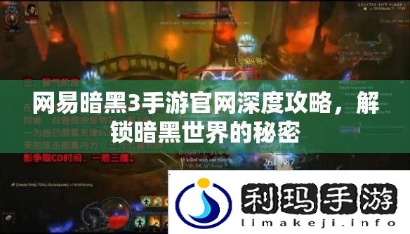 网易暗黑3手游官网深度攻略，解锁暗黑世界的秘密