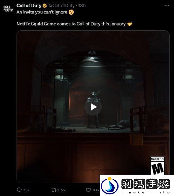 不愧是使命召唤的顶梁柱！黑6上线不久但联动多多