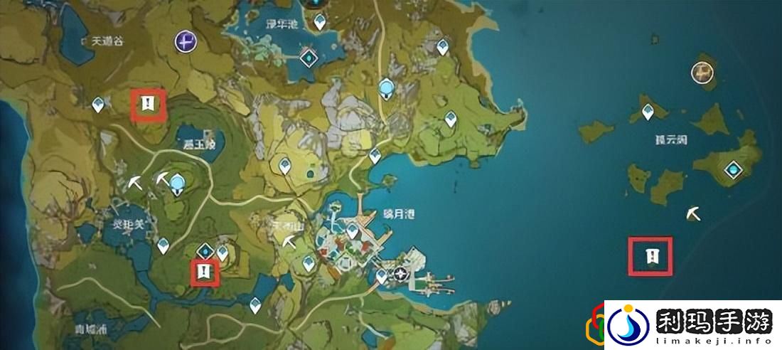 璃月地灵龛15个分布图