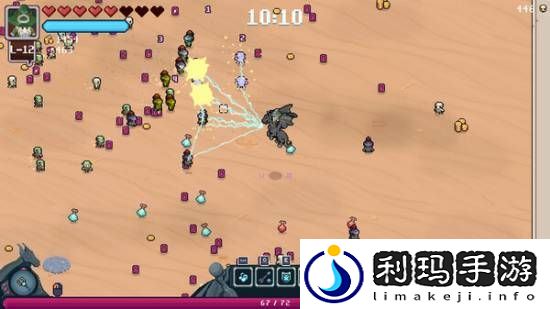 Steam暗黑风格幸存者游戏黑龙魔导士demo重大更新