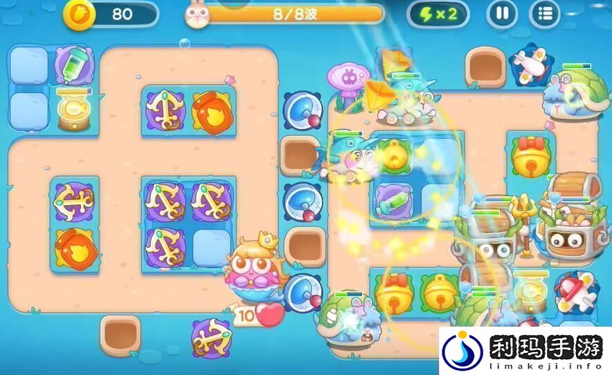 保卫萝卜4海的闺女第58关怎么完美通关