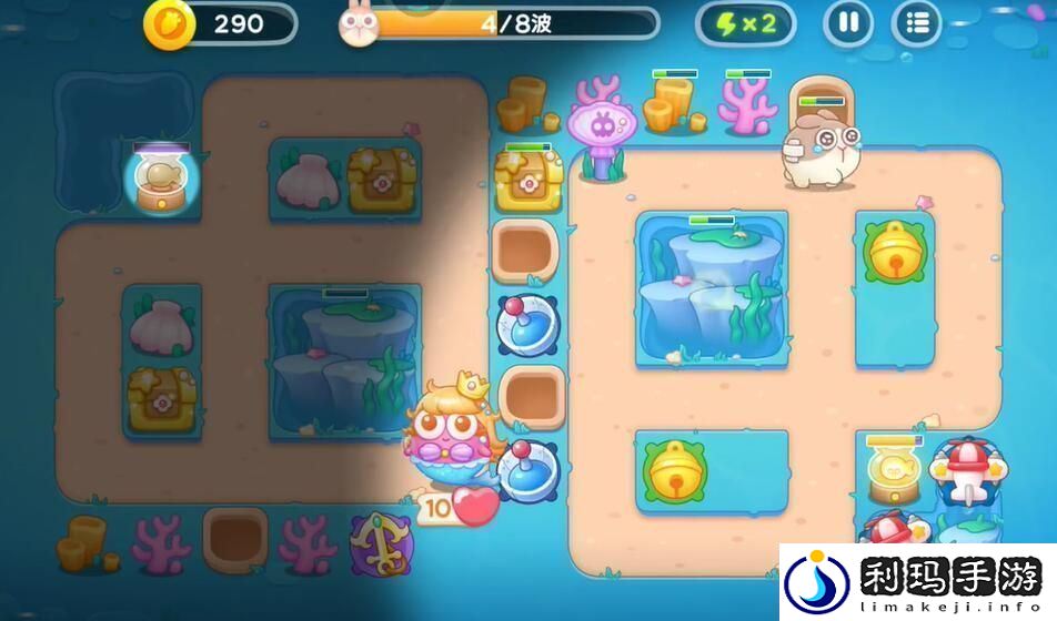 保卫萝卜4海的闺女第58关怎么完美通关