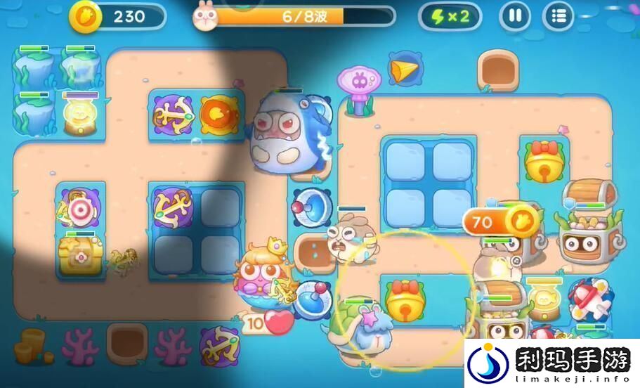 保卫萝卜4海的闺女第58关怎么完美通关