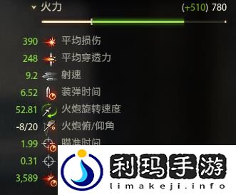 坦克世界amx30属性介绍