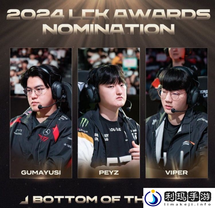 LCK各位置年度最佳提名