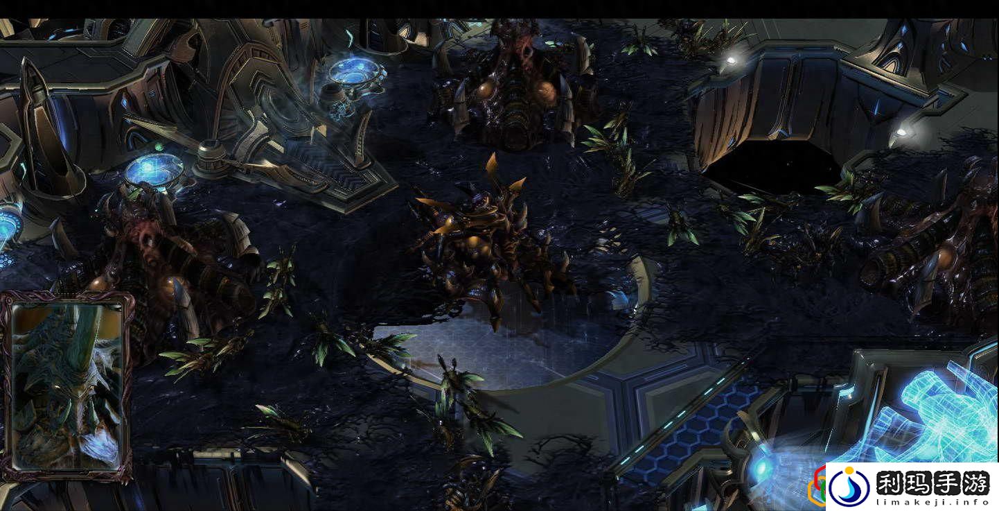 星际2虫群之心卡迪尔渗透破坏玩法教程