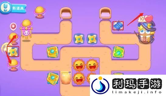 保卫萝卜4阿波与魔法宝藏第50关攻略