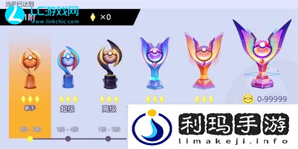 宝可梦大集结段位图