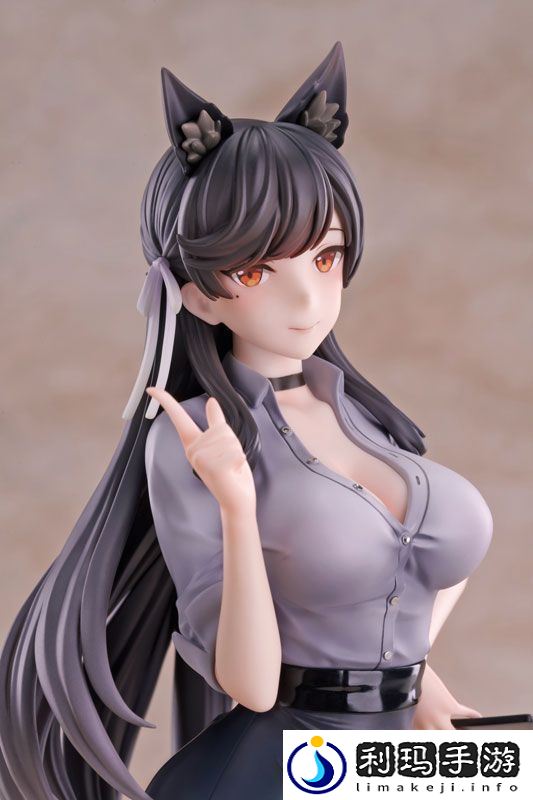 长发丽人加兽耳！碧蓝航线爱宕OL装1/7手办开订