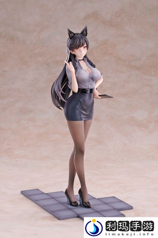 长发丽人加兽耳！碧蓝航线爱宕OL装1/7手办开订