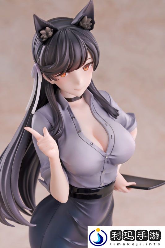 长发丽人加兽耳！碧蓝航线爱宕OL装1/7手办开订