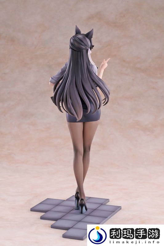 长发丽人加兽耳！碧蓝航线爱宕OL装1/7手办开订