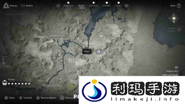 刺客信条影钥匙收集攻略   全部钥匙位置总汇图片17