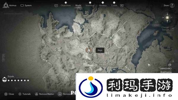 刺客信条影钥匙收集攻略   全部钥匙位置总汇图片14