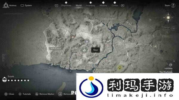 刺客信条影钥匙收集攻略   全部钥匙位置总汇图片5