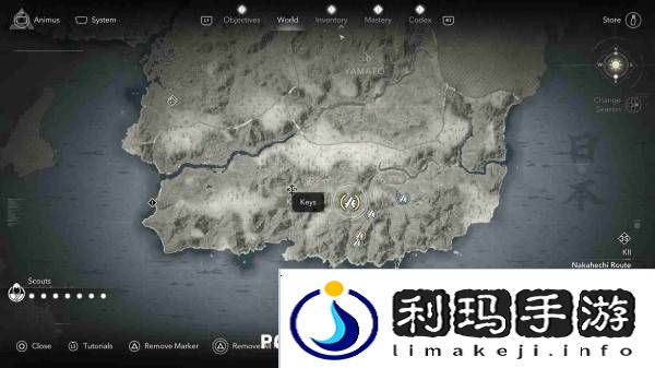 刺客信条影钥匙收集攻略   全部钥匙位置总汇图片55