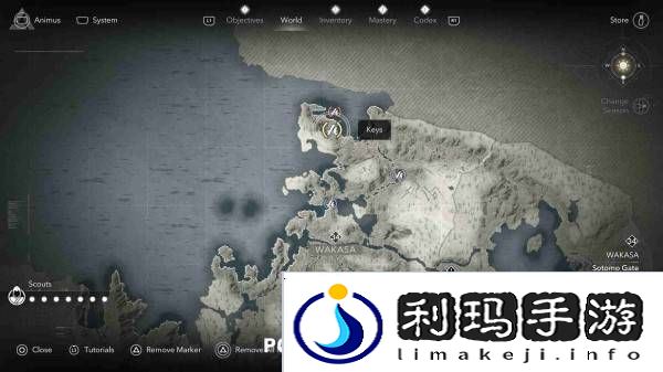 刺客信条影钥匙收集攻略   全部钥匙位置总汇图片85