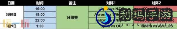 PGL瓦拉几亚S3瑞士轮阶段赛程公布！首轮XG对阵Mosquito！