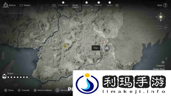 刺客信条影钥匙收集攻略   全部钥匙位置总汇图片37