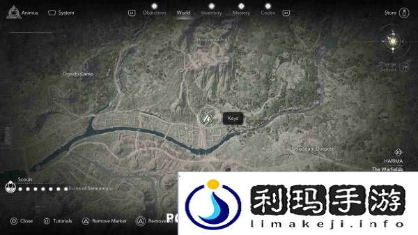 刺客信条影钥匙收集攻略   全部钥匙位置总汇图片6
