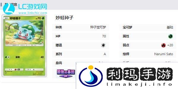 宝可梦TCG Pocket卡牌图鉴
