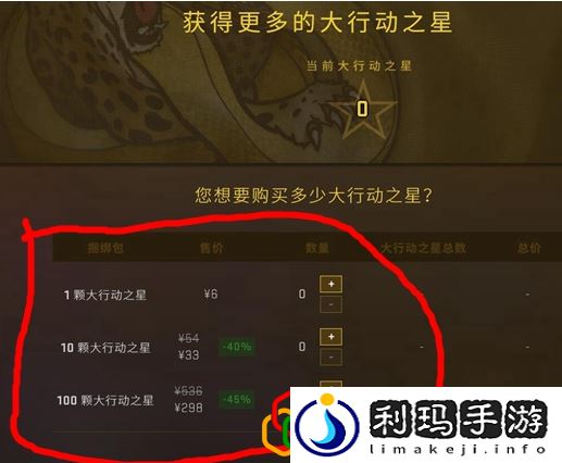 csgo大行动之星多少钱一个(大行动之星价格及获取数量)_1