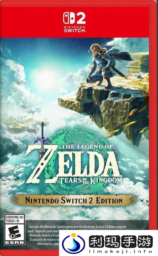 Switch2实体卡带盒装封面公布