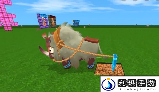 《迷你世界》牛耕地方法
