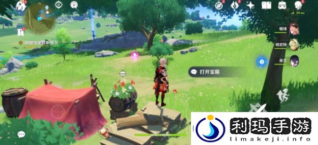 原神风起地附近的红色帐篷在哪-隐藏任务快速达成