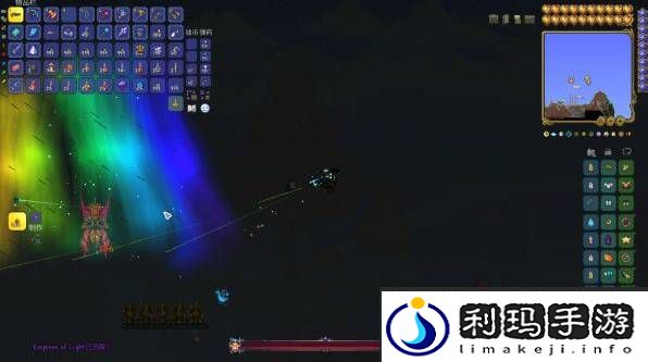 泰拉瑞亚光之女皇白天打法攻略