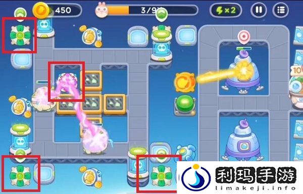 保卫萝卜4太空穿越第37关攻略-游戏胜利必备技巧