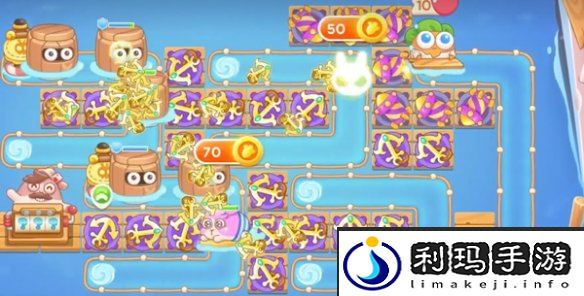 保卫萝卜4暖暖汤泉8关攻略