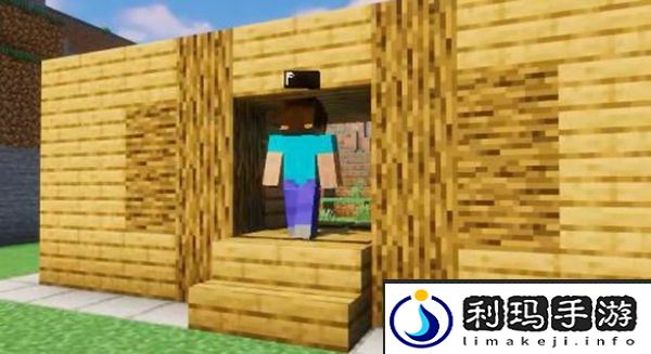 我的世界自动红石活塞门建造攻略