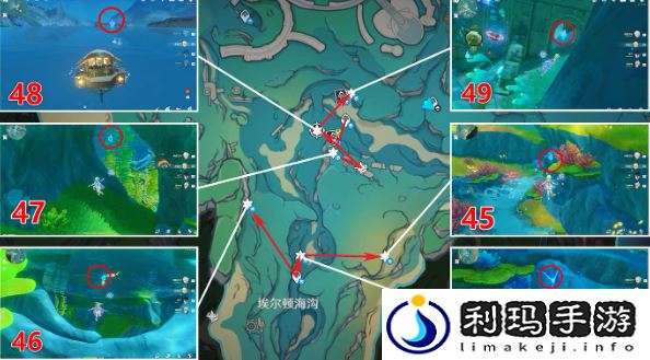原神埃尔顿海沟水神瞳怎么收集
